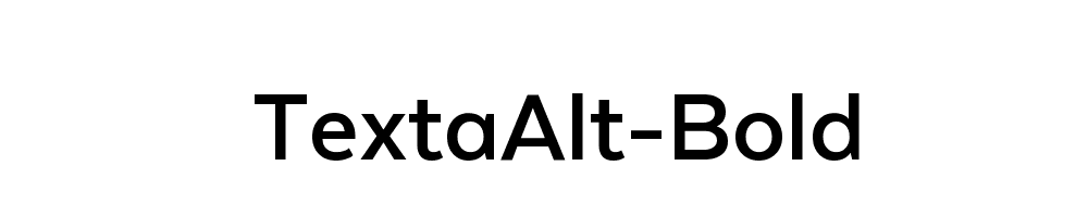 TextaAlt-Bold