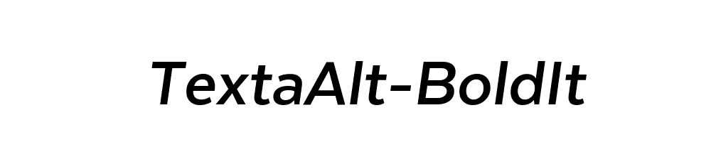 TextaAlt-BoldIt