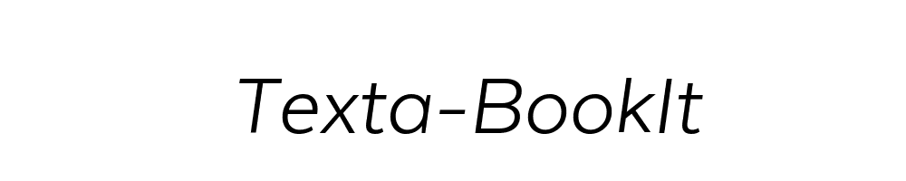 Texta-BookIt