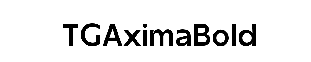 TGAximaBold