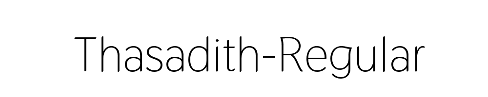 Thasadith-Regular