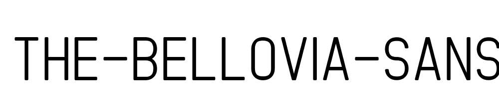 The Bellovia Sans