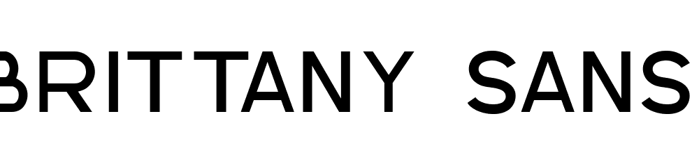 The Brittany Sans Bold