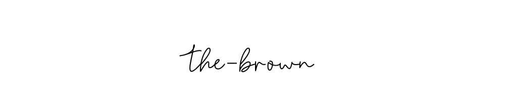 The Brown