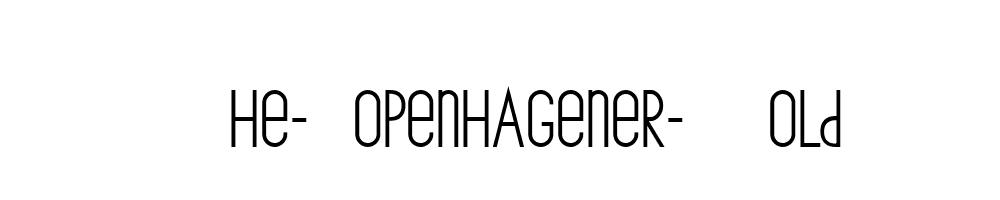 The-Copenhagener-Bold