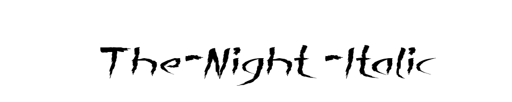 The-Night-Italic