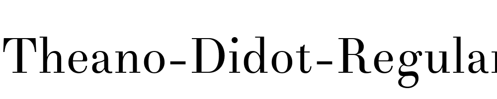 Theano-Didot-Regular