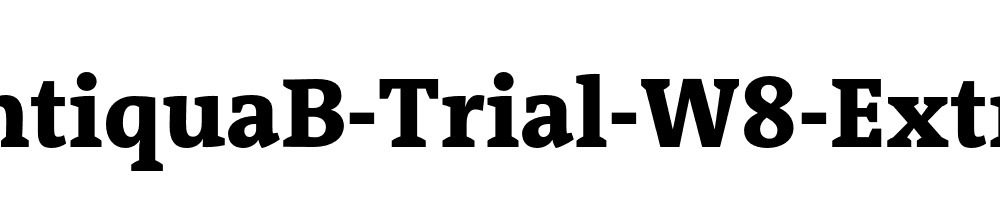 TheAntiquaB-Trial-W8-ExtraBold