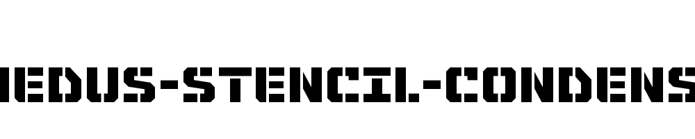 Thedus-Stencil-Condensed