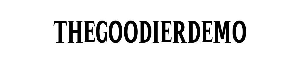 TheGoodierDemo