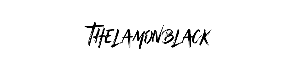 Thelamonblack