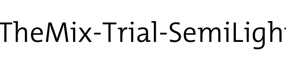 TheMix-Trial-SemiLight