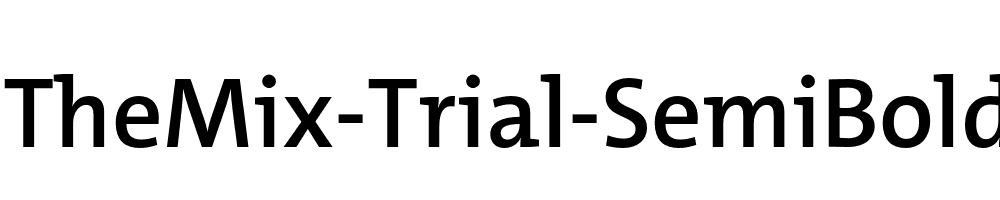 TheMix-Trial-SemiBold