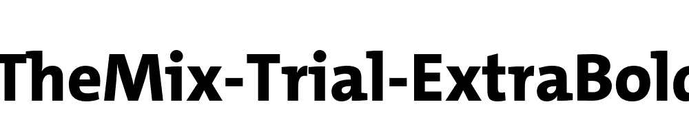 TheMix-Trial-ExtraBold