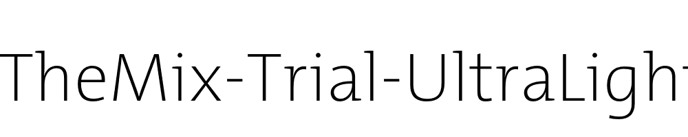 TheMix-Trial-UltraLight