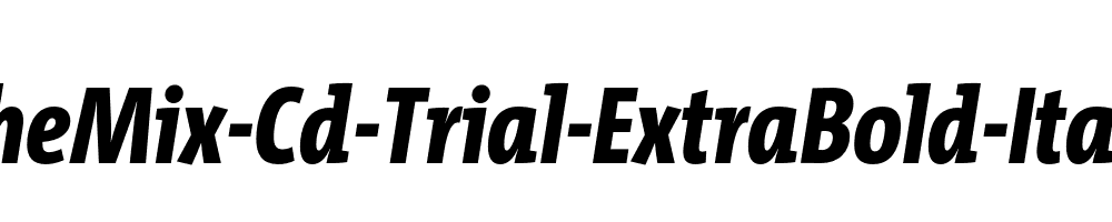 TheMix-Cd-Trial-ExtraBold-Italic