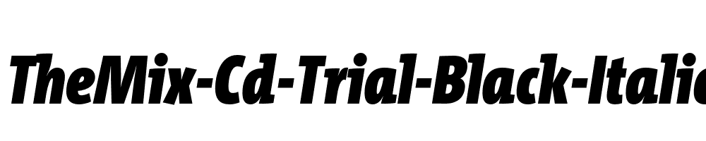 TheMix-Cd-Trial-Black-Italic