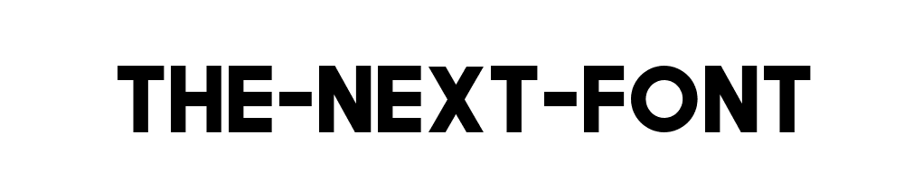 The-Next-Font