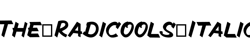 The-Radicools-Italic