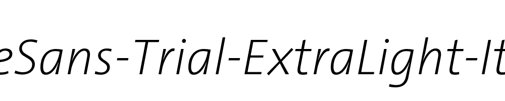 TheSans-Trial-ExtraLight-Italic