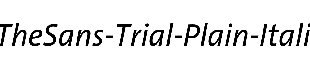 TheSans-Trial-Plain-Italic