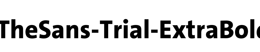 TheSans-Trial-ExtraBold