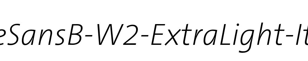 TheSansB-W2-ExtraLight-Italic