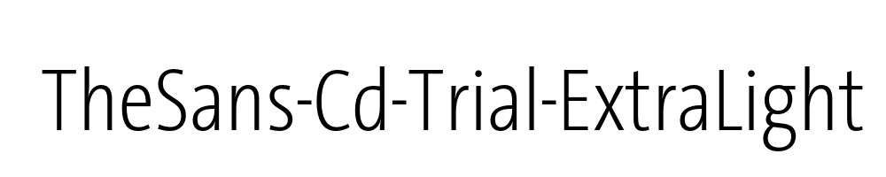 TheSans-Cd-Trial-ExtraLight