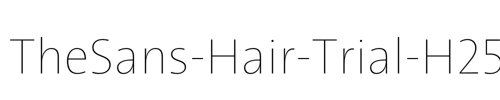 TheSans-Hair-Trial-H25