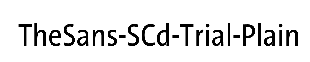 TheSans-SCd-Trial-Plain