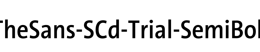 TheSans-SCd-Trial-SemiBold