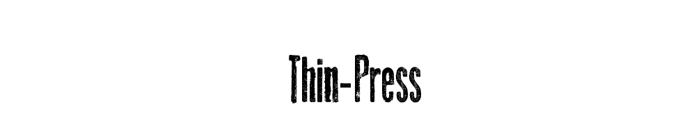 Thin-Press