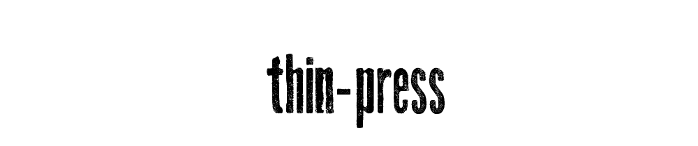 Thin Press