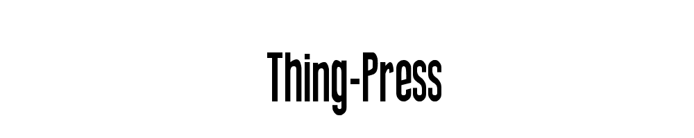 Thing-Press