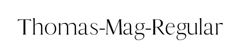 Thomas-Mag-Regular