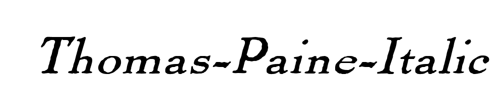 Thomas-Paine-Italic