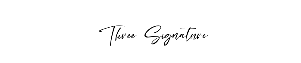 Three Signature