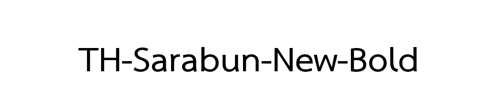 TH-Sarabun-New-Bold