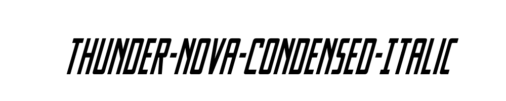 Thunder-Nova-Condensed-Italic