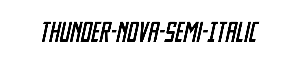 Thunder-Nova-Semi-Italic