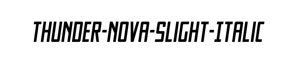 Thunder-Nova-Slight-Italic