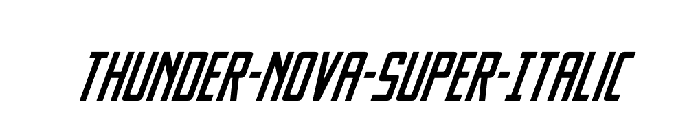 Thunder-Nova-Super-Italic