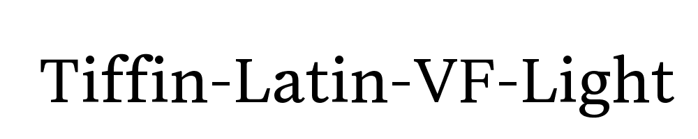 Tiffin-Latin-VF-Light