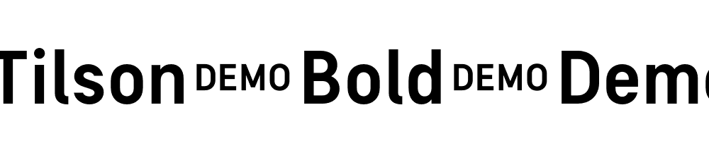 Tilson-Bold-Demo