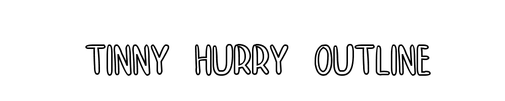 TINNY-HURRY-OUTLINE