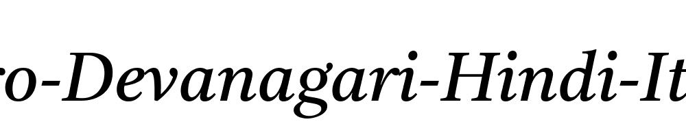 Tiro-Devanagari-Hindi-Italic