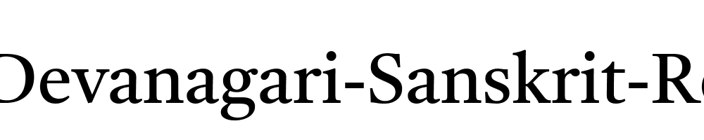 Tiro-Devanagari-Sanskrit-Regular