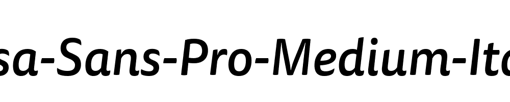 Tisa-Sans-Pro-Medium-Italic