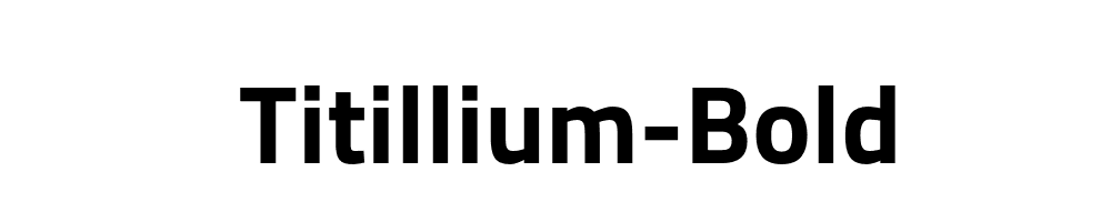 Titillium-Bold