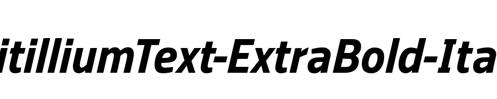 TitilliumText-ExtraBold-Italic